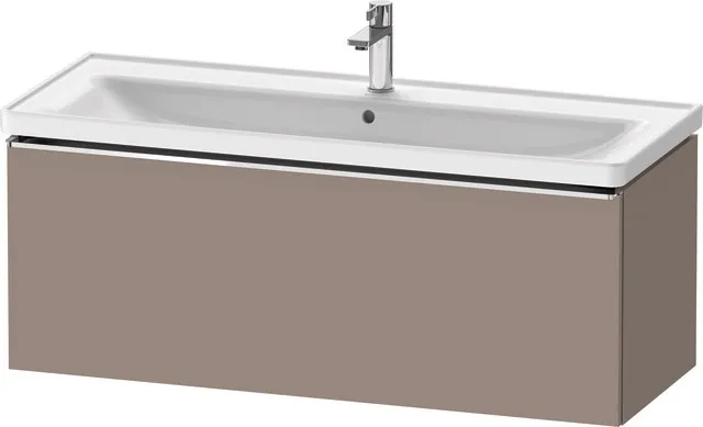 Duravit Waschtischunterschrank wandhängend „D-Neo“ 118,4 × 44 × 45,2 cm Basalt Matt