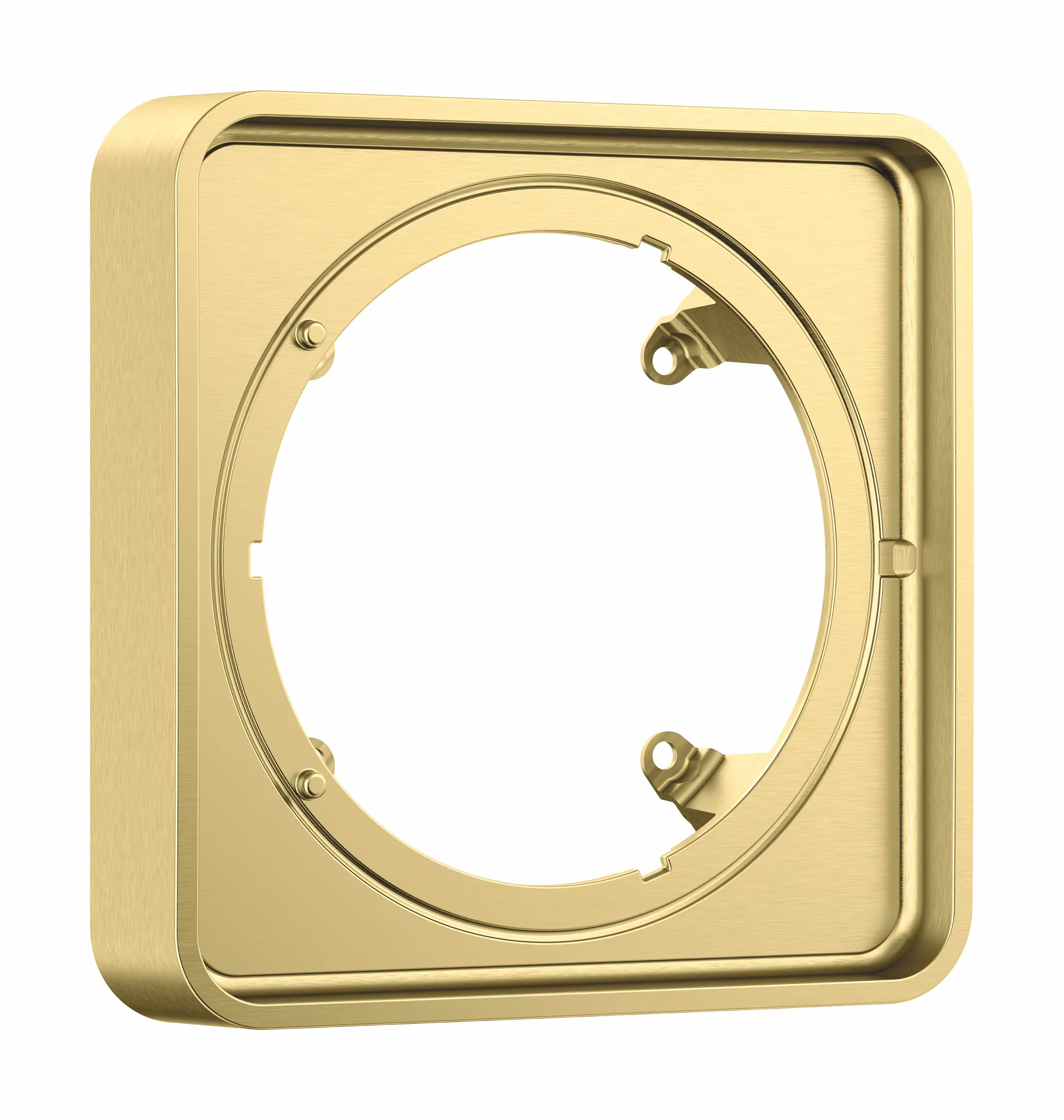 Hansgrohe AXOR ShowerSelect ID Verlängerungsrosette softsquare 22 mm, Brushed Brass