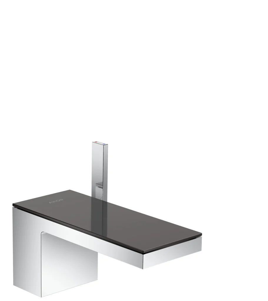 Hansgrohe AXOR MyEdition Einhebel-Waschtischmischer 70, Chrom, Ausladung 151 mm, Auslaufhöhe 70 mm, PowderRain Strahlart, max. Durchflussmenge 5 l/min