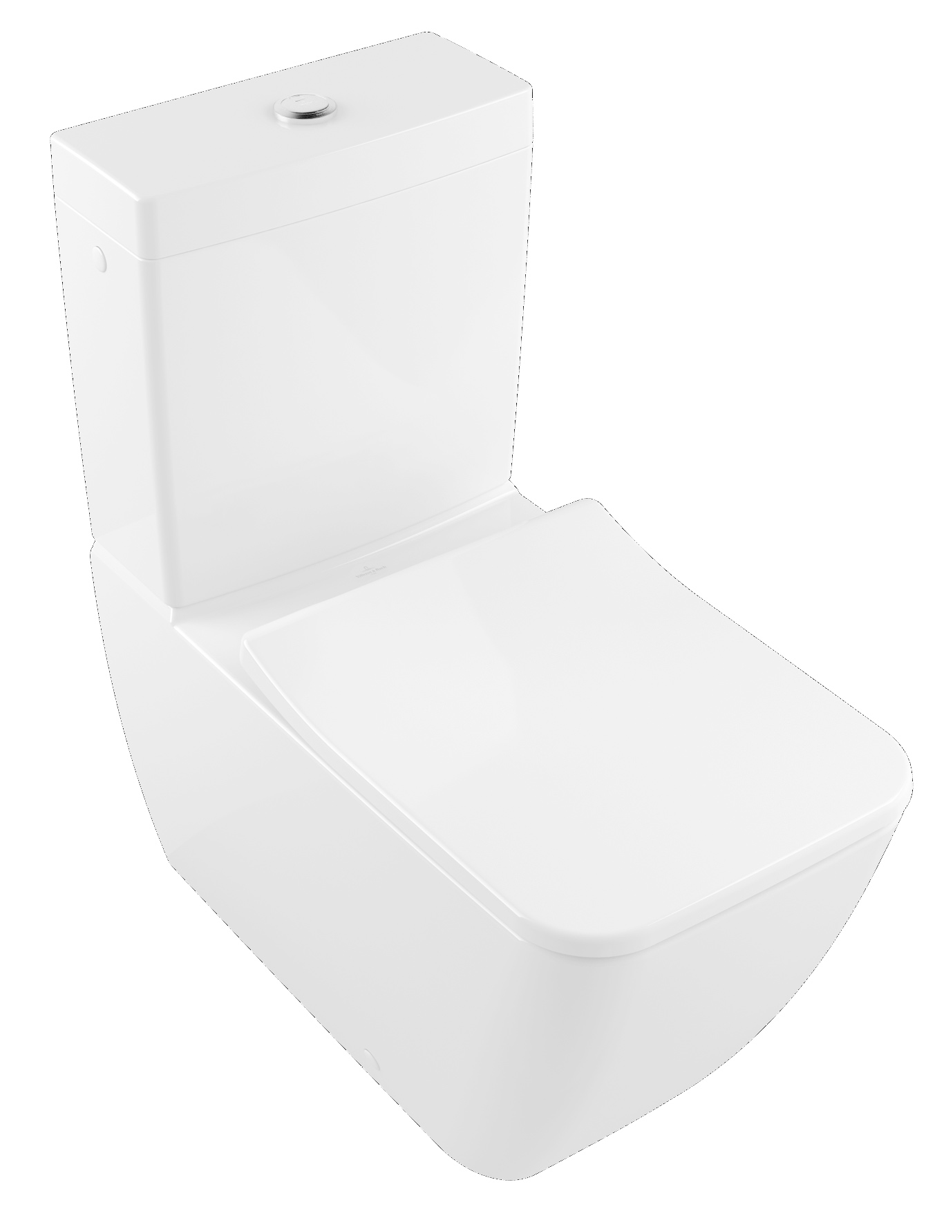 Stand-Tiefspül-WC für Kombination mit Spülkasten DirectFlush „Venticello“ bodenstehend, mit DirectFlush, spülrandlos, für Kombination mit Spülkasten 37 × 40 cm, ohne Spülrand