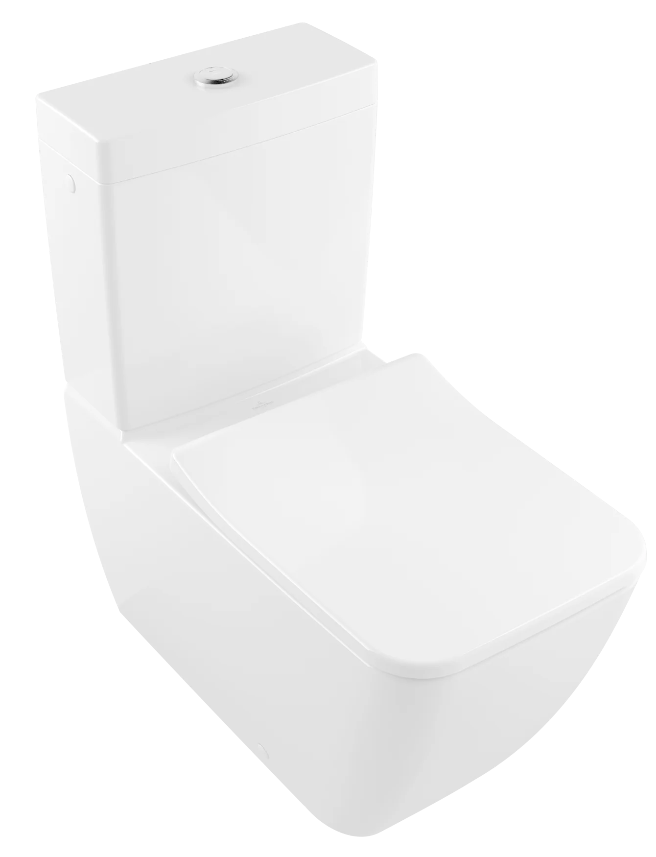 Villeroy & Boch Venticello Tiefspül-WC spülrandlos 375x700x400mm Weiß Alpin