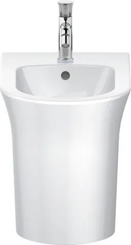 Duravit Stand-Bidet back to wall „White Tulip“, Befestigung sichtbar 37 × 58 × 42 cm