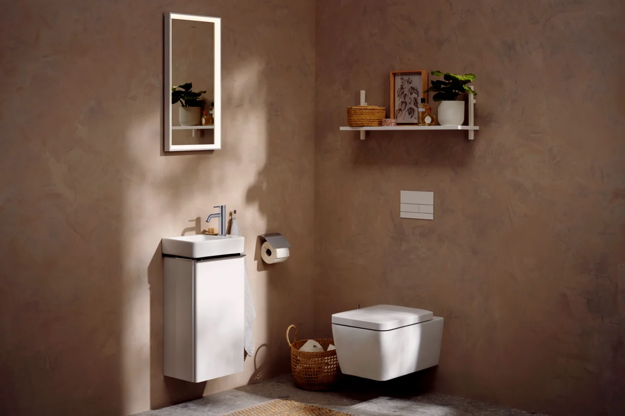 Hansgrohe Xarita E Spiegel 360/50 mit LED-Beleuchtung, IR-Sensor, Mattweiß