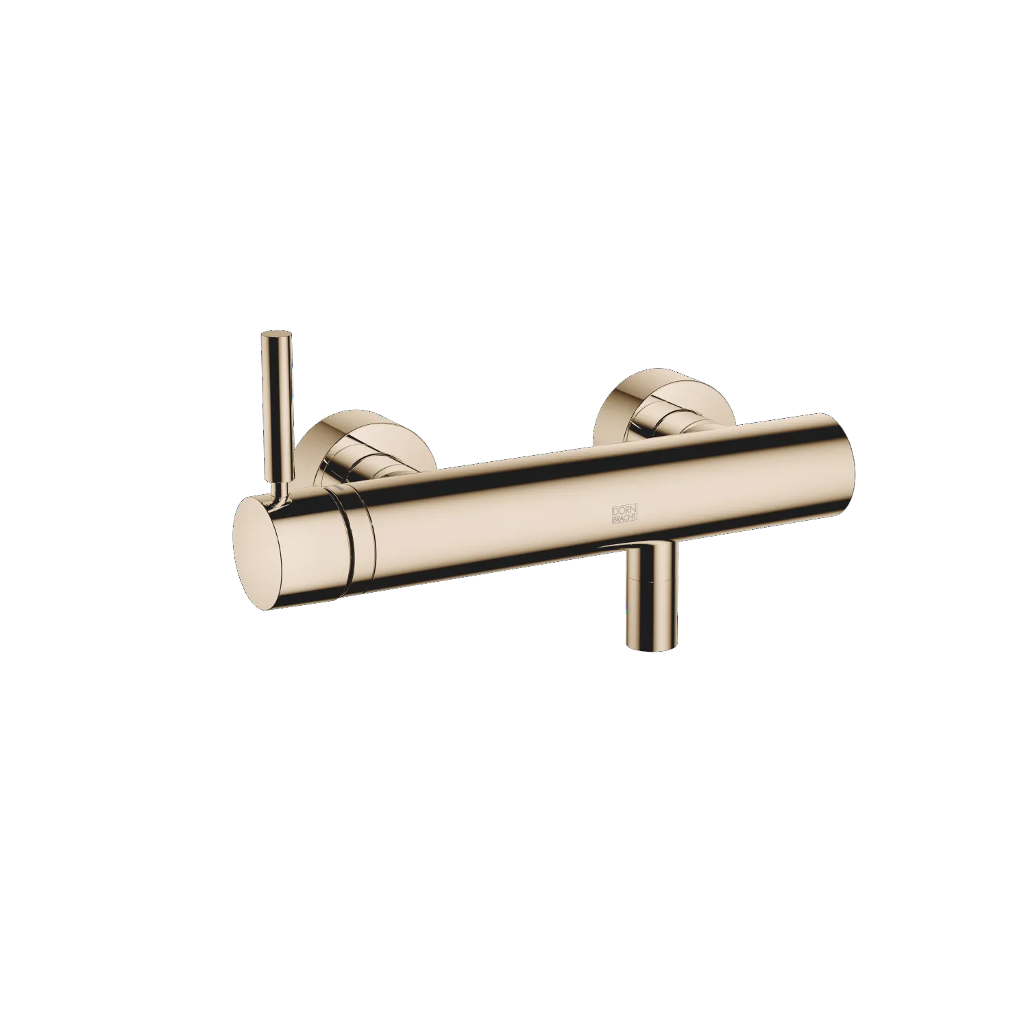 Dornbracht META Brause-Einhandbatterie für Wandmontage Light Gold