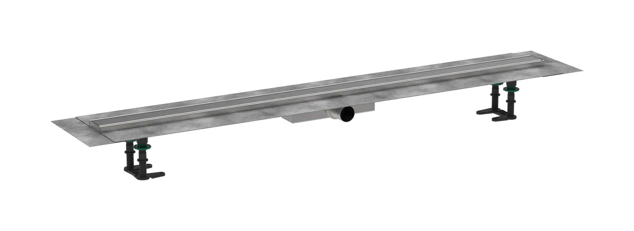 Hansgrohe RainDrain Compact Komplettset Duschrinne 1200, Edelstahl gebürstet Hansgrohe RainDrain Compact Komplettset Duschrinne 1200, Edelstahl gebürstet