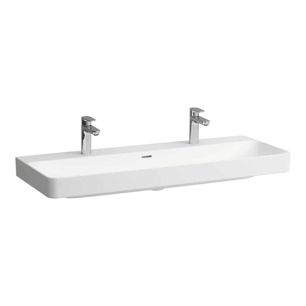 Laufen PRO X Doppelwaschtisch 1200 x 465 mm in weiß
