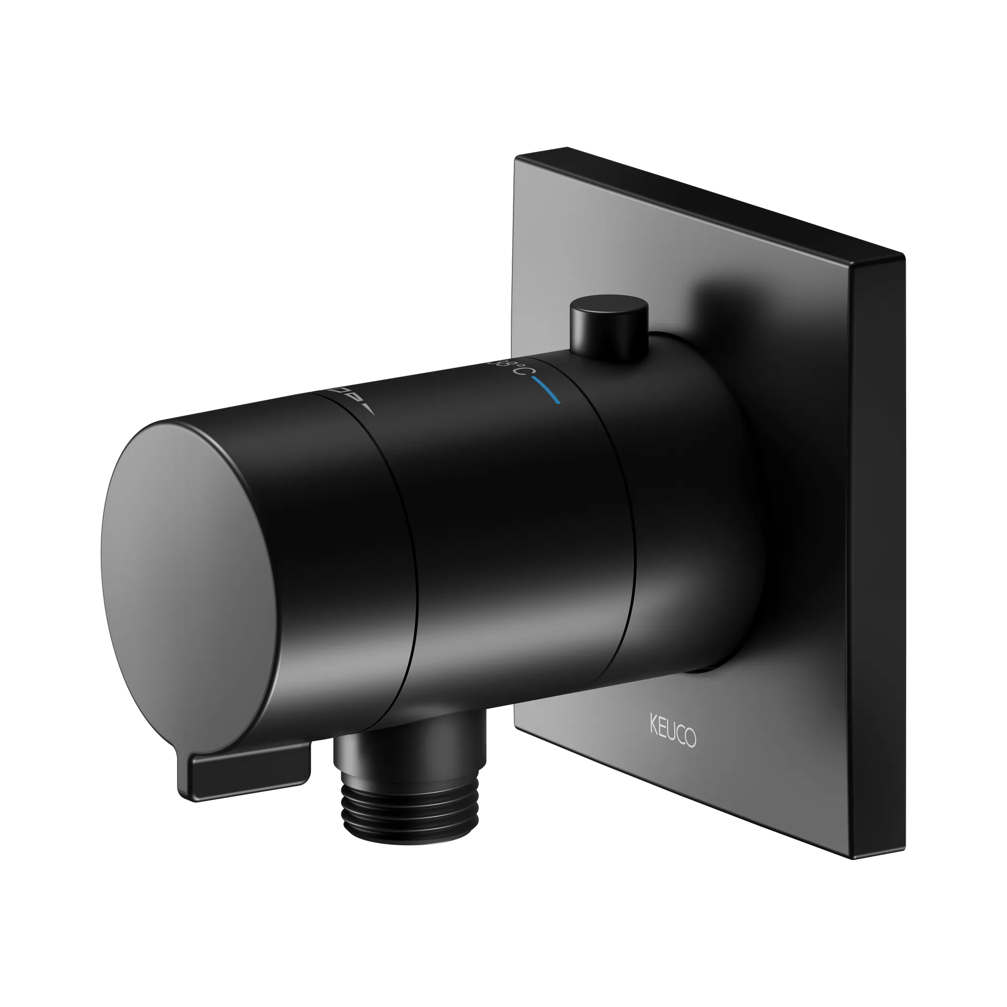 IXMO 59554370002 IXMO_solo Thermostat mit Schlauchanschluß eckig schwarz