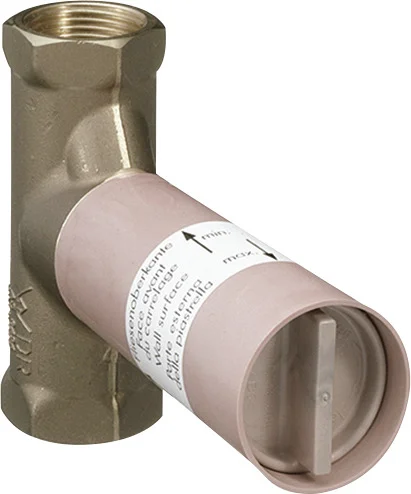 Hansgrohe AXOR Unterputz-Ventil DN15, Spindel, max. Durchfluss 52 l/min, Einbautiefe 60–88 mm