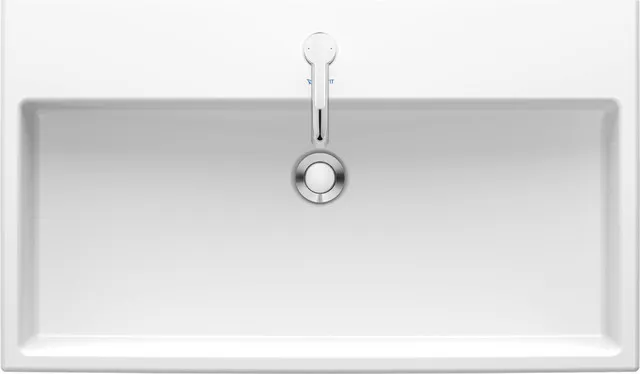 Wandwaschtisch geschliffen „Vero Air“, ohne Überlauf, Hahnlochposition mittig Wandwaschtisch geschliffen „Vero Air“, ohne Überlauf, Hahnlochposition mittig