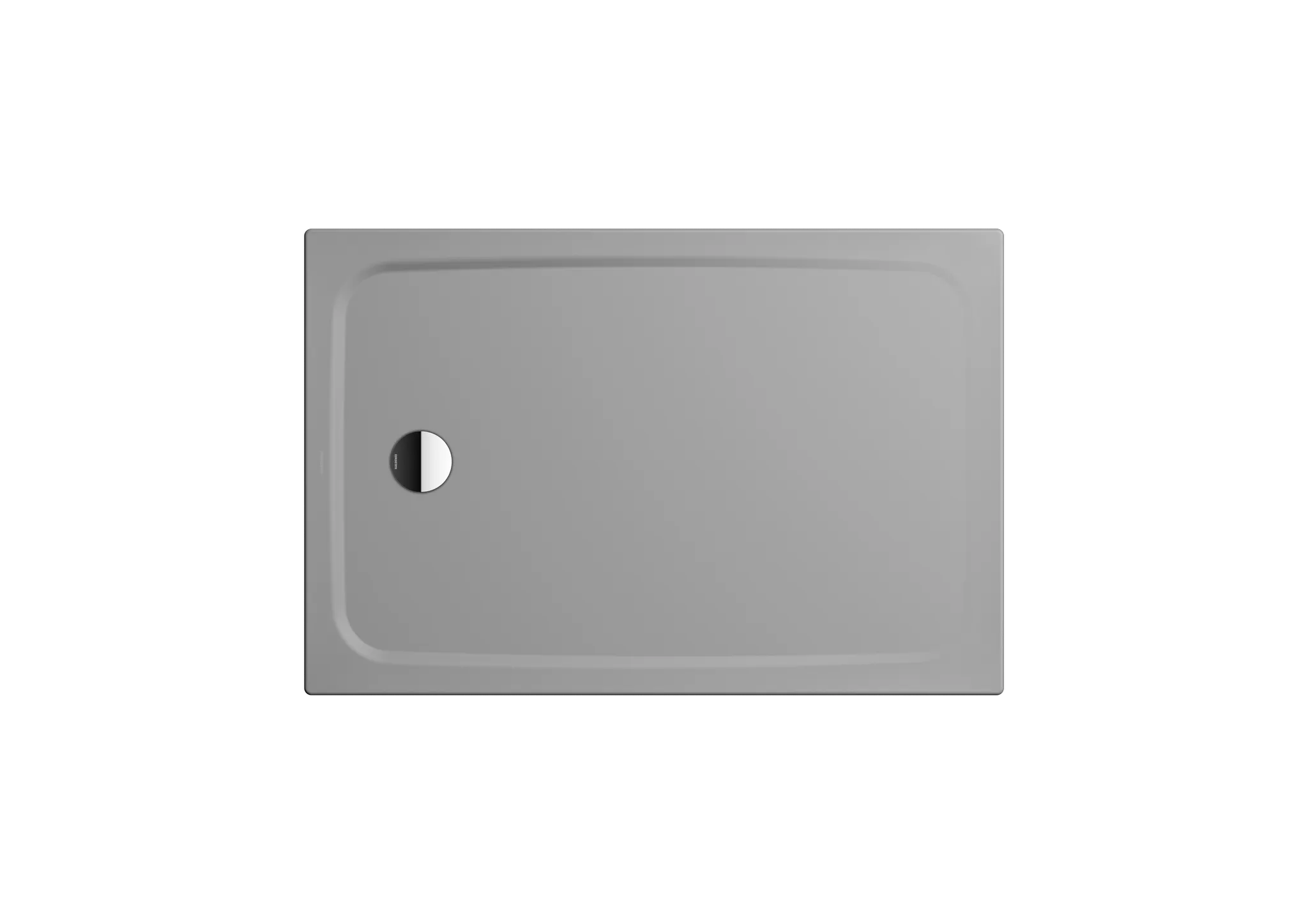Kaldewei rechteck Duschwanne „Cayonoplan“ 100 × 130 cm ohne Oberflächenbeschichtung, ohne Oberflächenveredelung, in cool grey 30