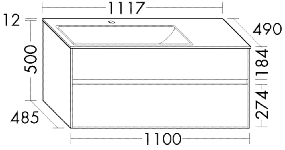 burgbad Badmöbelset „rc40Solitaire“ in Schwarz Solid Matt burgbad Badmöbelset „rc40Solitaire“ in Schwarz Solid Matt