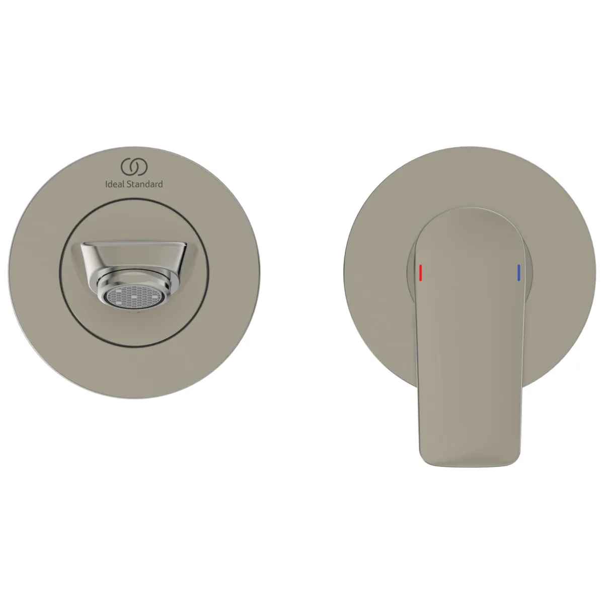 Ideal Standard Connect Air Wand-Waschtischarmatur Unterputz Bausatz 2, 5 l/min, Ausladung 225 mm, Farbe Silver Storm Ideal Standard Connect Air Wand-Waschtischarmatur Unterputz Bausatz 2, 5 l/min, Ausladung 225 mm, Farbe Silver Storm
