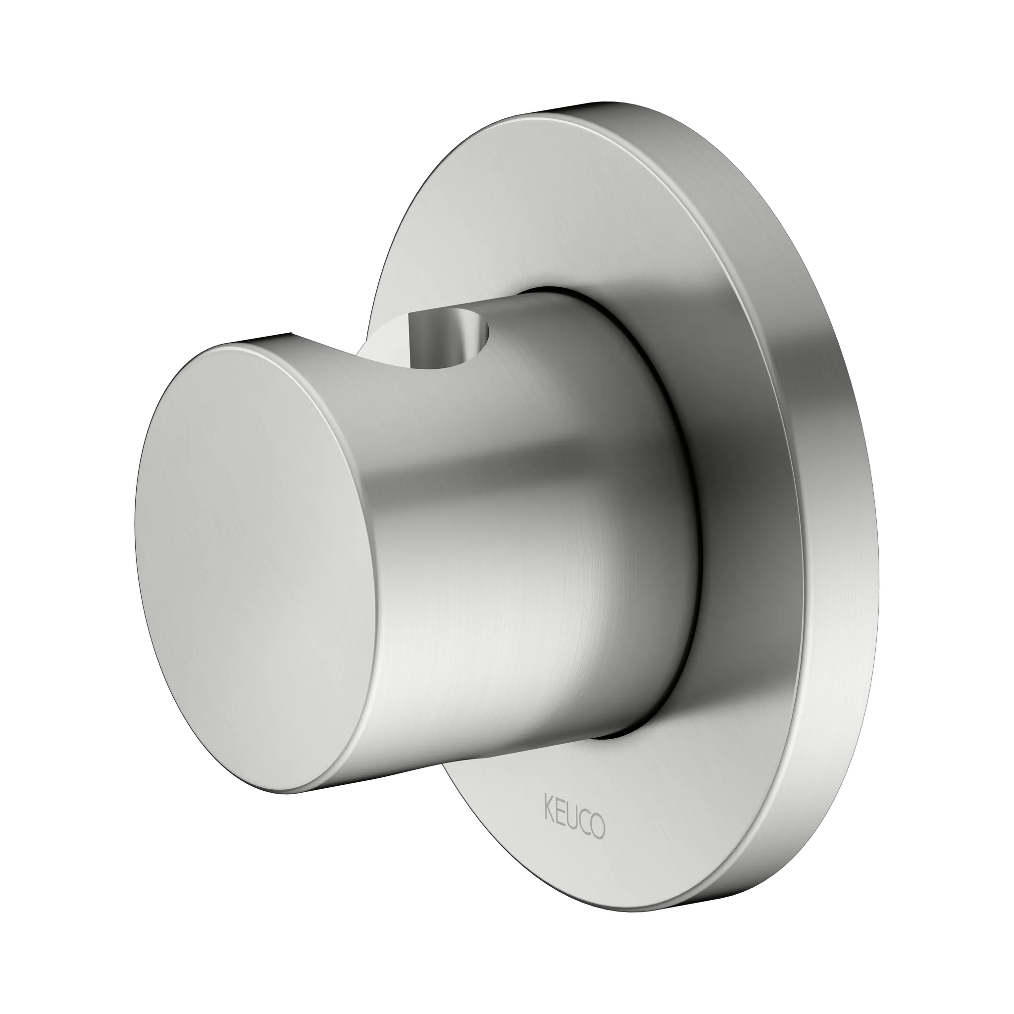 KEUCO IXMO Brausehalter rund Edelstahl-finish