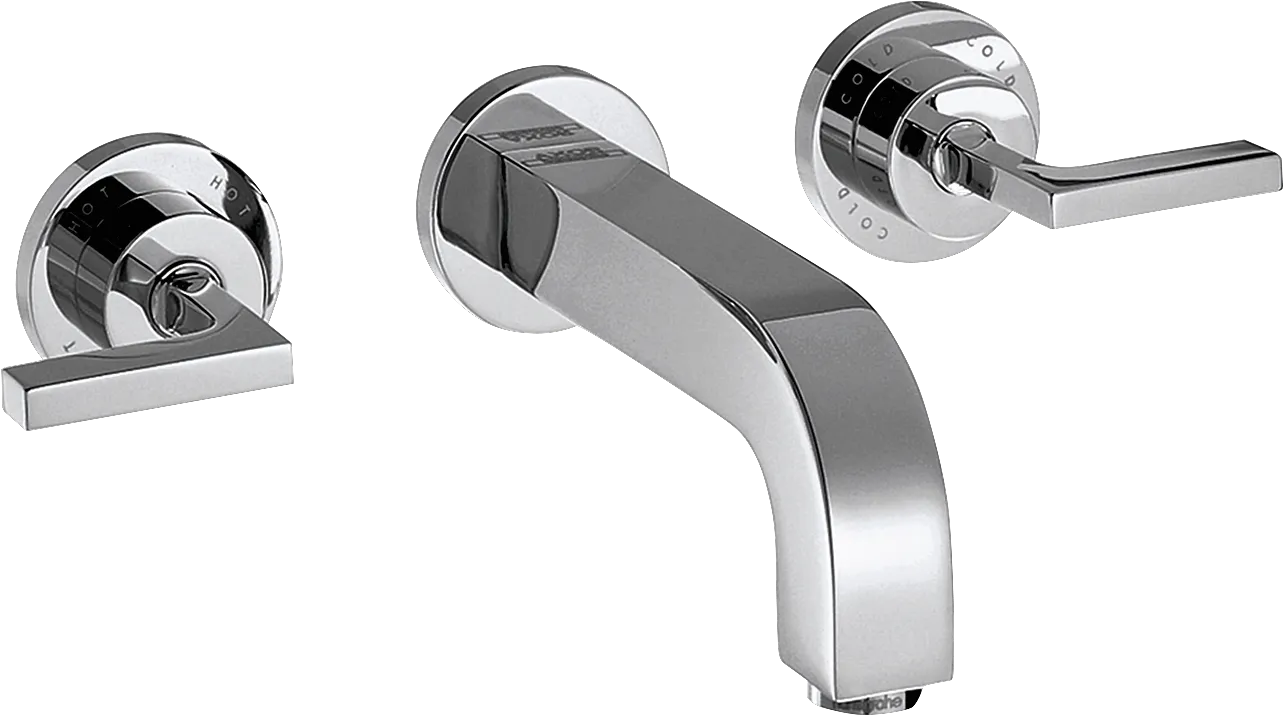 Hansgrohe AXOR Citterio 3-Loch Waschtischarmatur Unterputz Chrom Hansgrohe AXOR Citterio 3-Loch Waschtischarmatur Unterputz Chrom