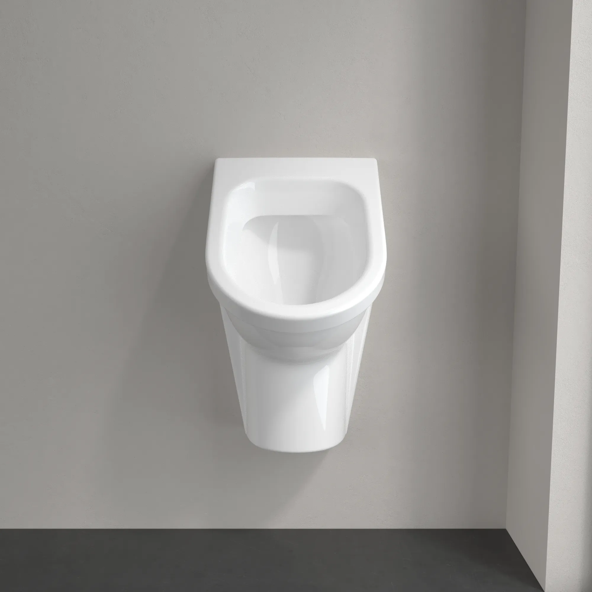 Urinal „Architectura“, mit keramischem Sieb, ohne Zielobjekt, Befestigung verdeckt, Zulauf verdeckt 35,5 × 62 × 38,5 cm in Weiß Alpin Urinal „Architectura“, mit keramischem Sieb, ohne Zielobjekt, Befestigung verdeckt, Zulauf verdeckt 35,5 × 62 × 38,5 cm in Weiß Alpin