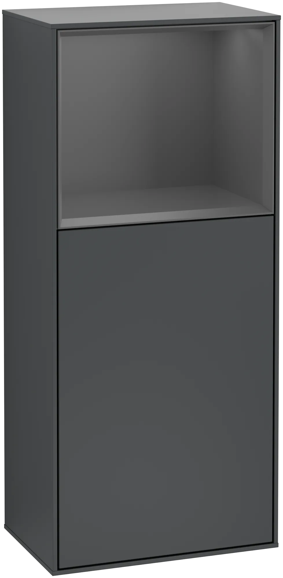 Villeroy & Boch Finion Seitenschrank F50, 418x936x270mm, Midnight Blue Matt / Anthracite Matt Villeroy & Boch Finion Seitenschrank F50, 418x936x270mm, Midnight Blue Matt / Anthracite Matt