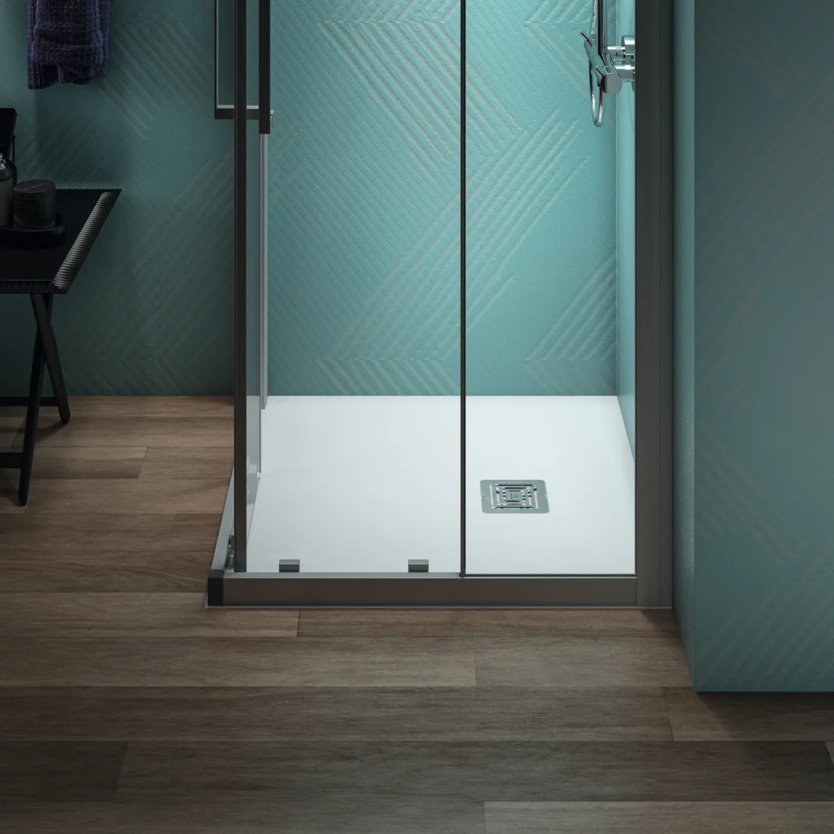 Ideal Standard Duschwanne „UltraFlatS+“ 80 × 80 cm in Carraraweiß Ideal Standard Duschwanne „UltraFlatS+“ 80 × 80 cm in Carraraweiß