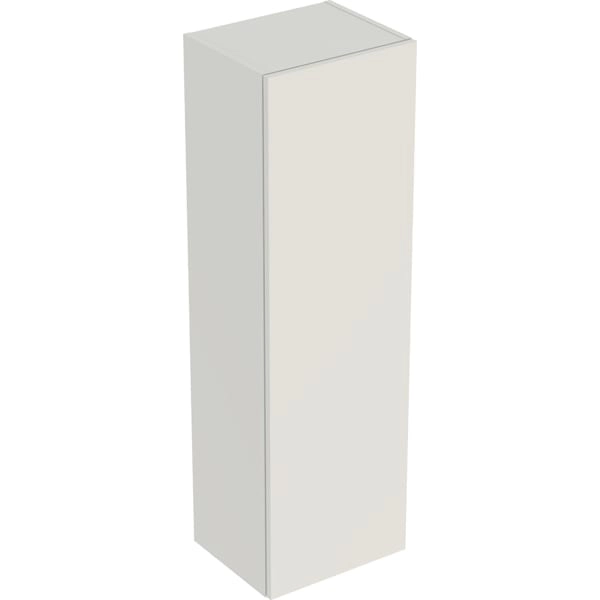 Geberit Hochschrank „Smyle“ sand-grau / lackiert hochglänzend Geberit Hochschrank „Smyle“ sand-grau / lackiert hochglänzend
