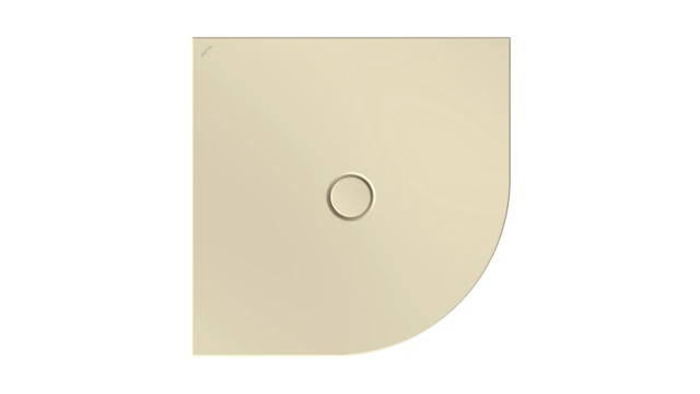 Bette viertelkreis Duschwanne „BetteFloor Corner“ 90 × 90 cm in Cream