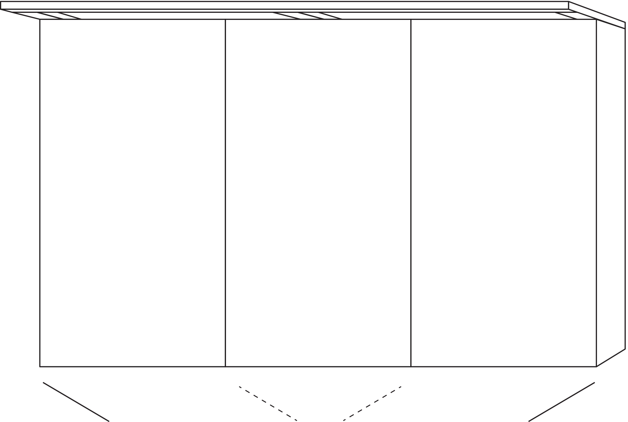 Sanipa Wandvorbau Spiegelschrank „Malte“ 1200 × 750 × 149 mm Anschlag links, links in Anthrazit (glanz), Anschlag links