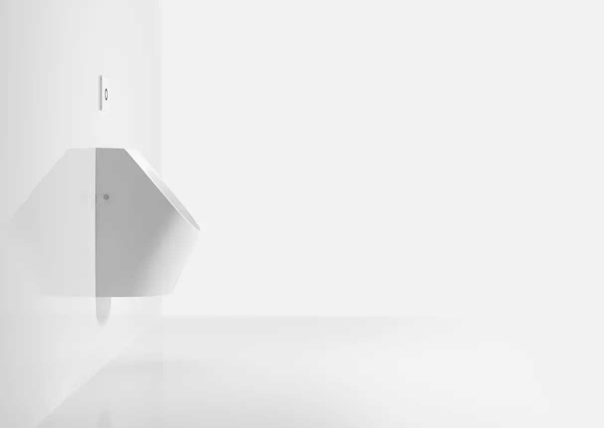 Toto Urinal Zulauf von oben 306 × 590 × 400 mm