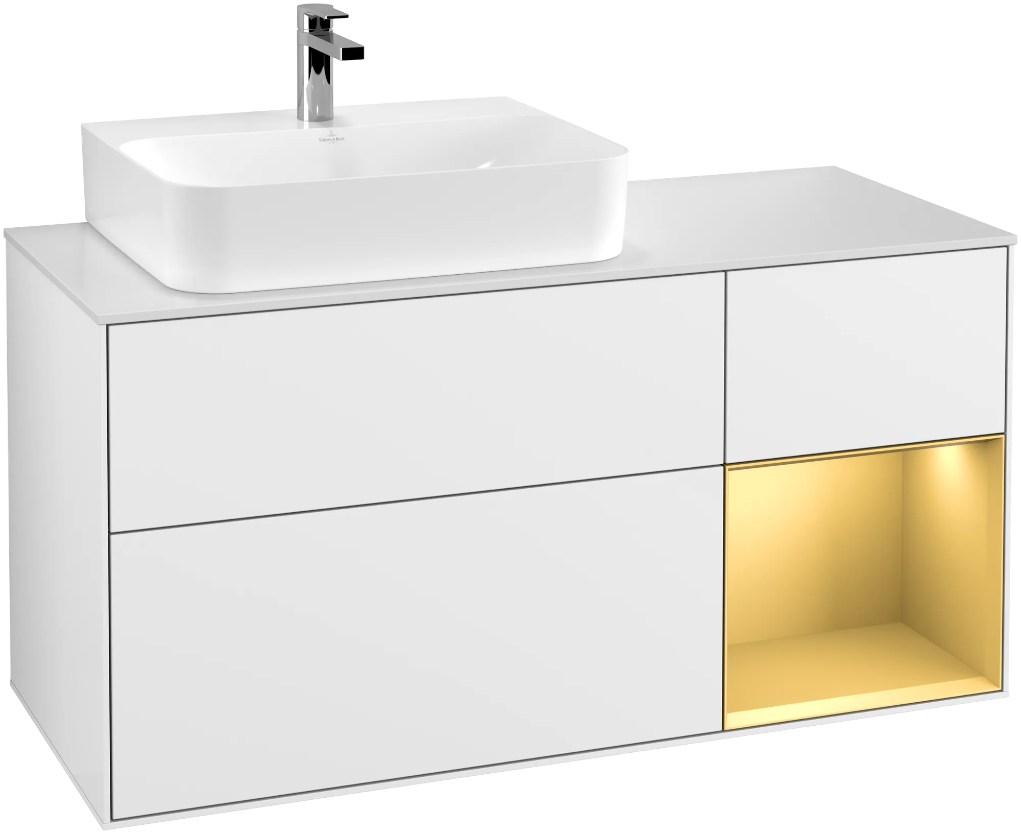 Villeroy & Boch Finion Waschbeckenunterschrank G15, 1200x603x501mm, links