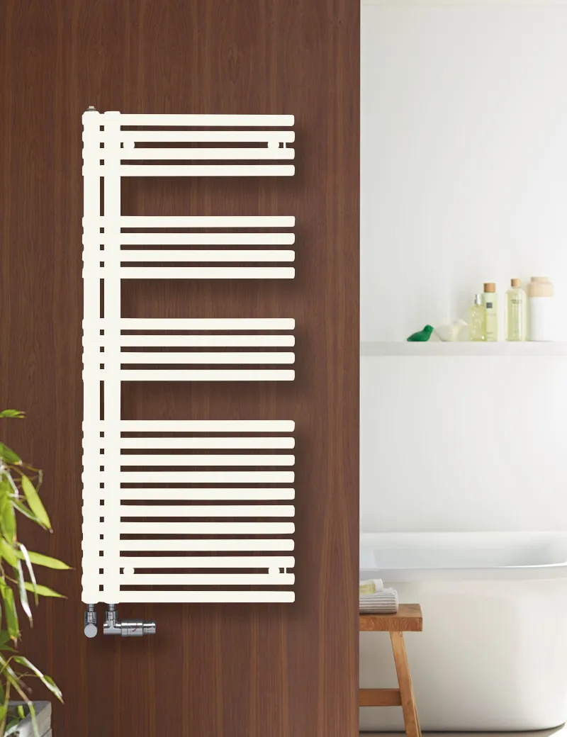 Zehnder Forma Asym HTW Badheizkörper LFAER-170-60/DD, weiß