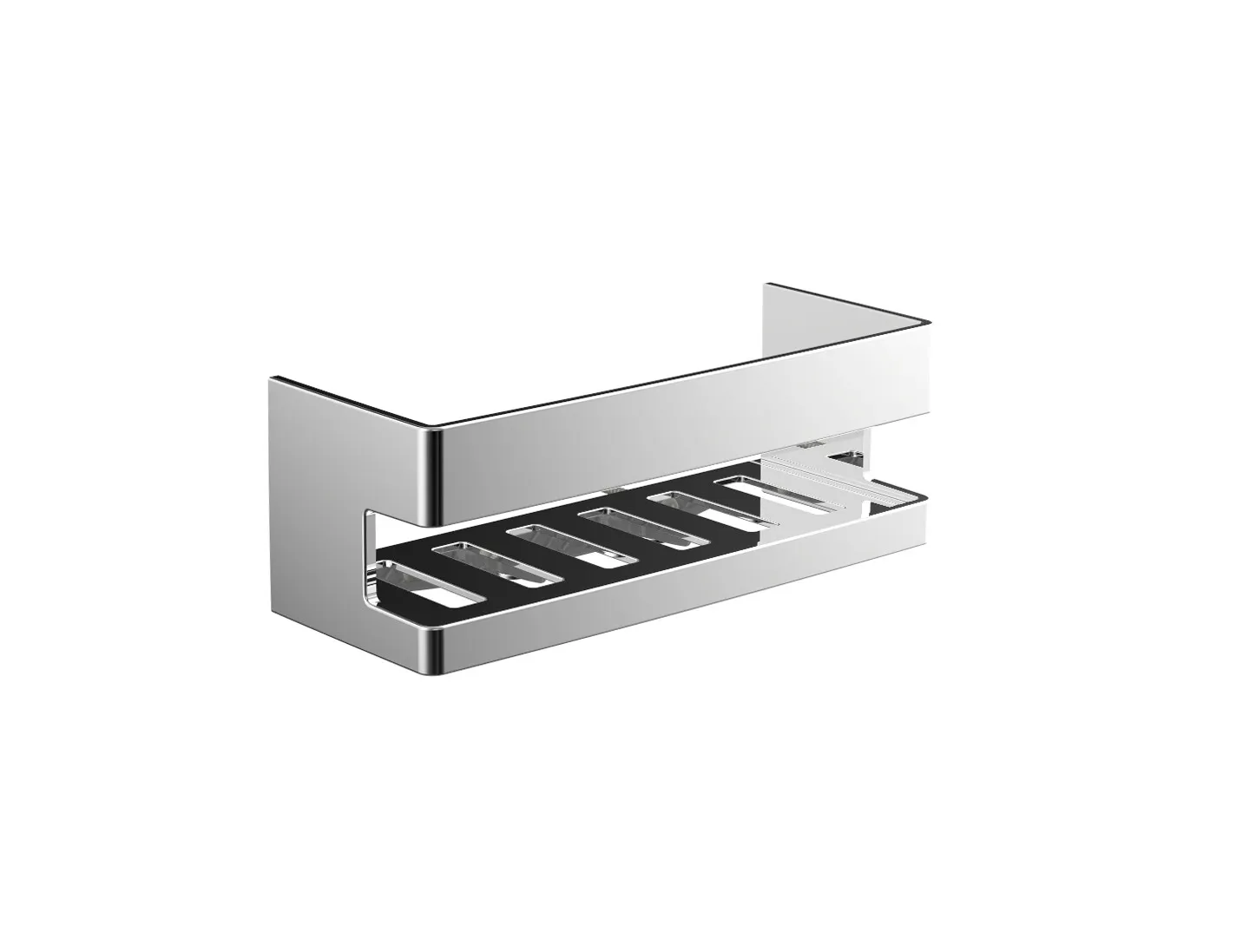 system 2 Wandkorb mit verdeckter Wandbefestigung, chrom abnehmbar system 2 Wandkorb mit verdeckter Wandbefestigung, chrom abnehmbar