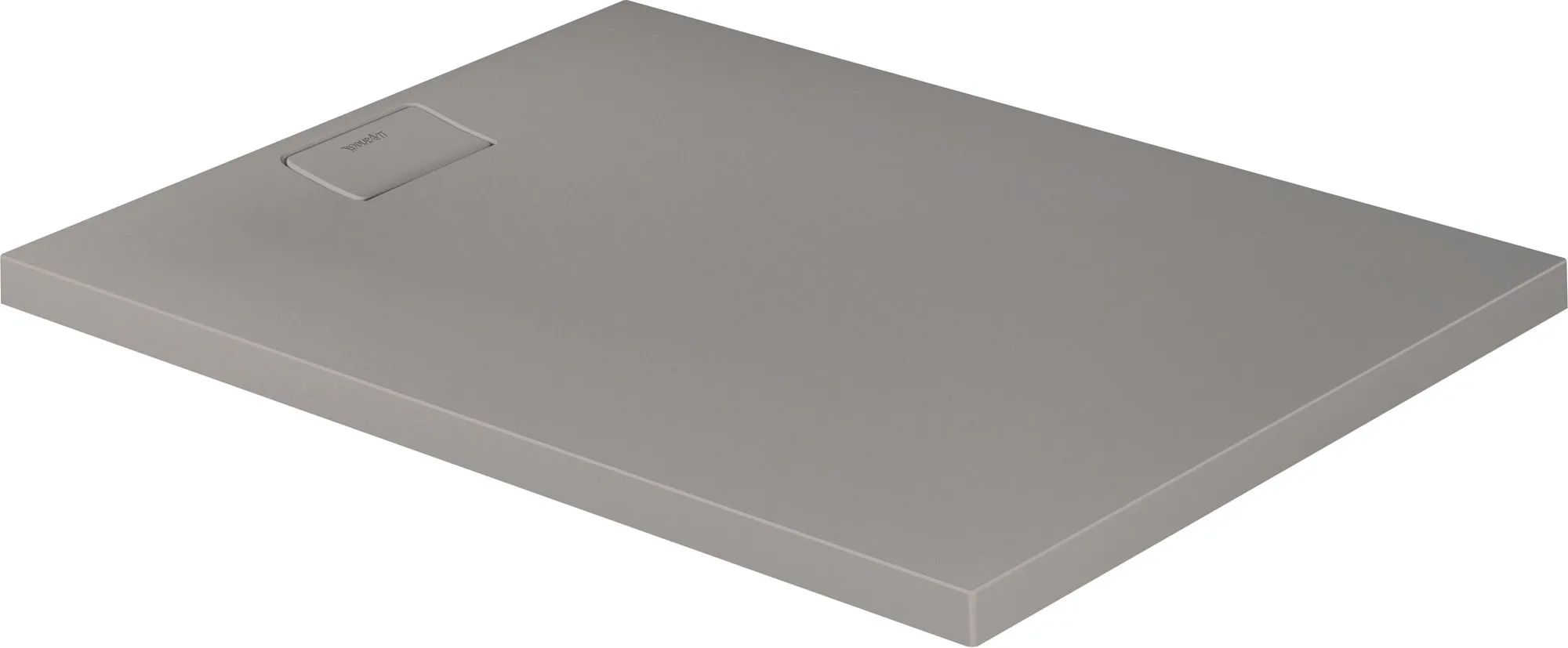 Duravit rechteck Duschwanne „Stonetto“ 120 × 90 cm in Beton Matt