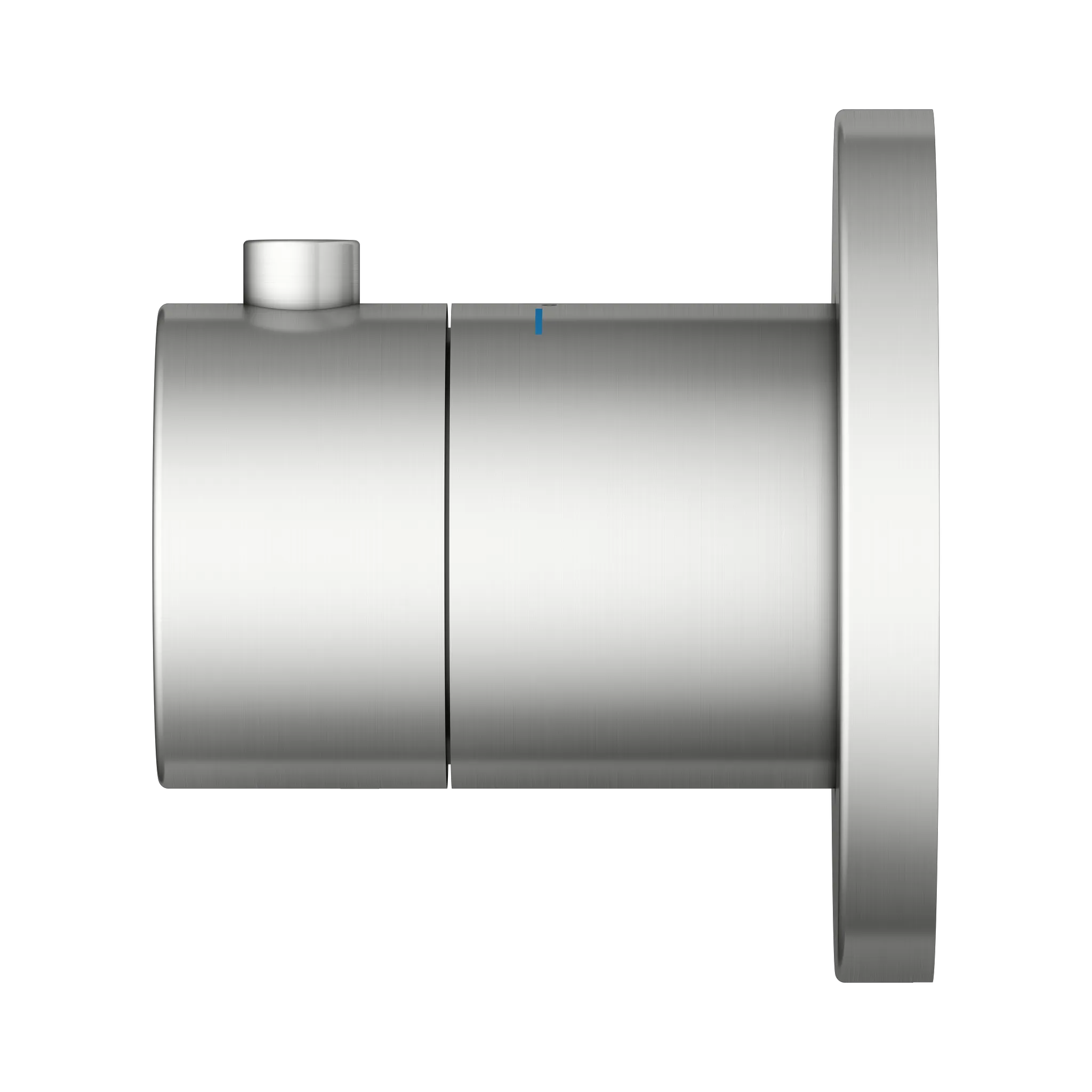KEUCO IXMO Thermostatarmatur Unterputz rund Edelstahl-finish KEUCO IXMO Thermostatarmatur Unterputz rund Edelstahl-finish