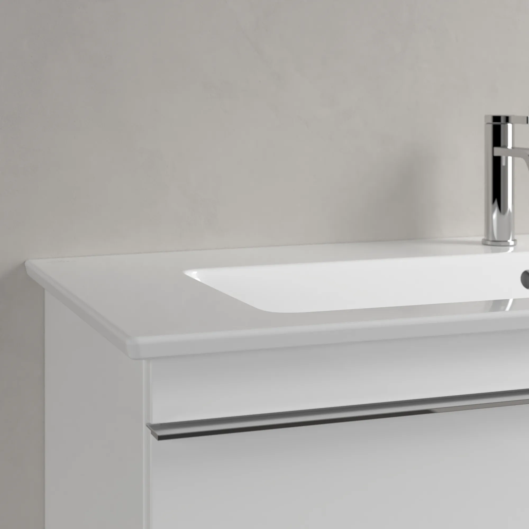 Villeroy & Boch Wandwaschtisch „Venticello“ 1200 × 500 × 175 mm, für Becken mittig, mit Hahnlochbohrung, Hahnlochposition mittig in Weiß Alpin Villeroy & Boch Wandwaschtisch „Venticello“ 1200 × 500 × 175 mm, für Becken mittig, mit Hahnlochbohrung, Hahnlochposition mittig in Weiß Alpin