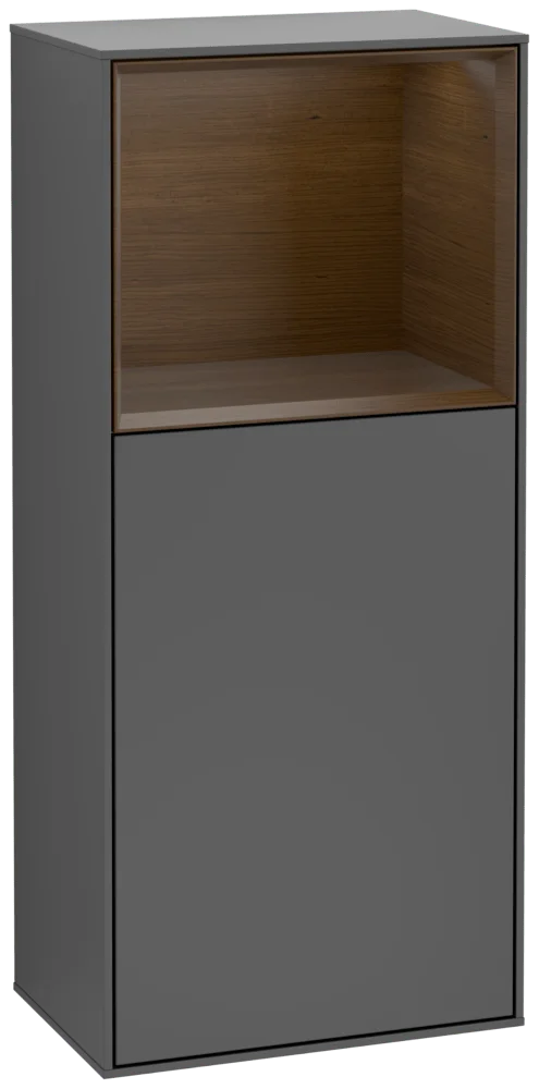 Villeroy & Boch Finion Seitenschrank F50 418x936x270mm anthrazit Villeroy & Boch Finion Seitenschrank F50 418x936x270mm anthrazit