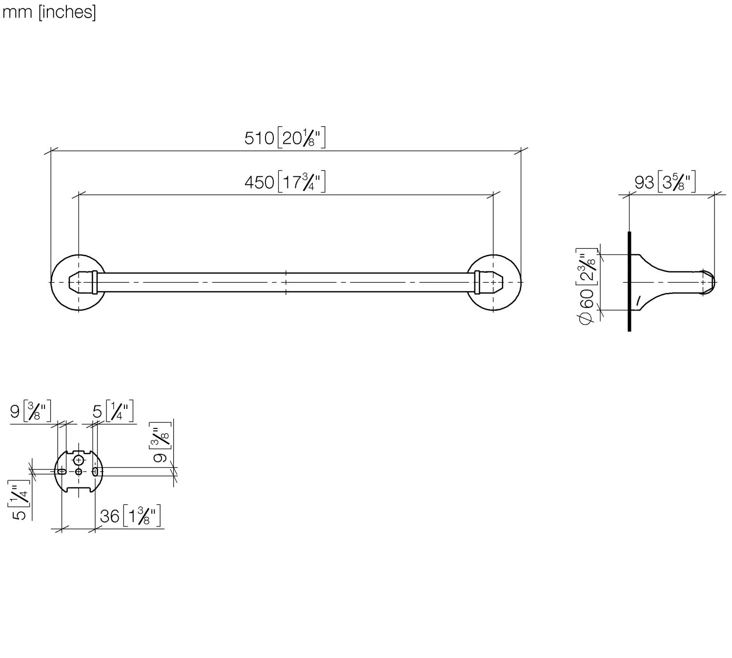 Dornbracht Madison Badetuchhalter Chrom Dornbracht Madison Badetuchhalter Chrom