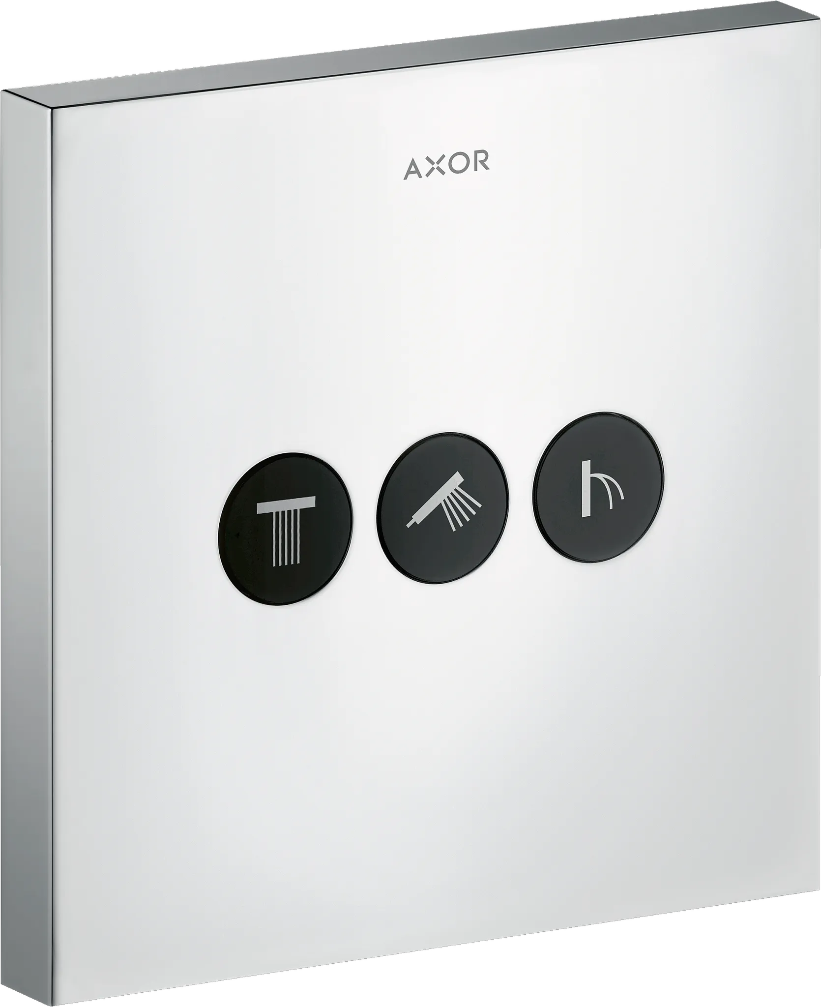 Absperrventil UP Axor ShowerSelect Fertigset 3 Verbraucher quadratisch chr. Absperrventil UP Axor ShowerSelect Fertigset 3 Verbraucher quadratisch chr.