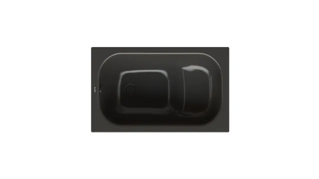 Bette Badewanne Rechteck Step Anthracite 1050x650x420 mm Einbau Unterbau 30 mm Randhöhe 1-Sitzer