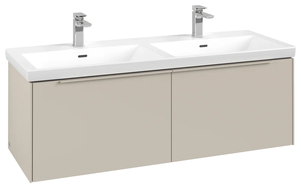Villeroy & Boch Subway 3.0 Waschbeckenunterschrank C56702, 1272 x 429 x 478 mm, Cashmere Grey