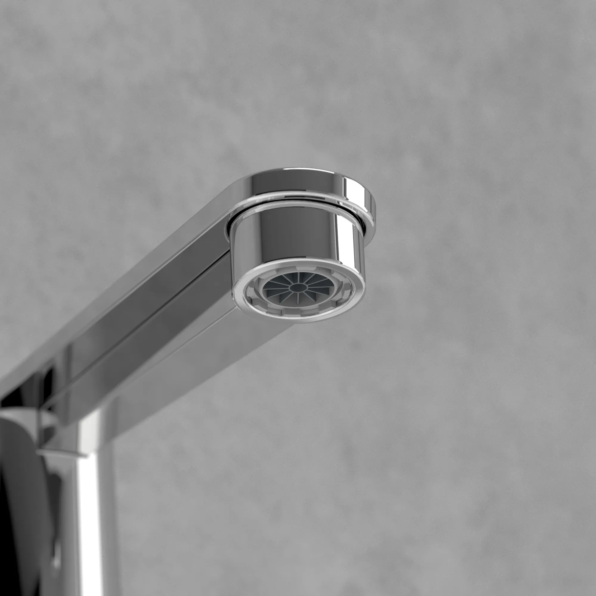 Zweihand-Waschtischarmatur „Conum“ 16,5 cm Ausladung 130 mm in Chrom Zweihand-Waschtischarmatur „Conum“ 16,5 cm Ausladung 130 mm in Chrom