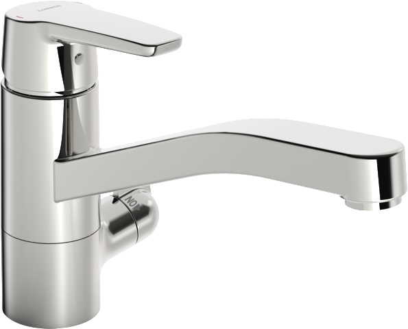 Hansa Einhand-Küchenarmatur „Polo“ Ausladung 215 mm in chrom Hansa Einhand-Küchenarmatur „Polo“ Ausladung 215 mm in chrom