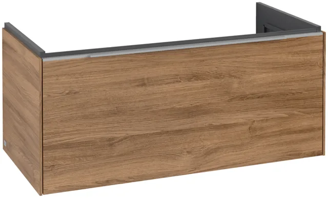 Villeroy & Boch Waschtischunterschrank „Subway 3.0“ für Schrankwaschtisch 973 × 429 × 478 mm Kansas Oak, für Becken mittig