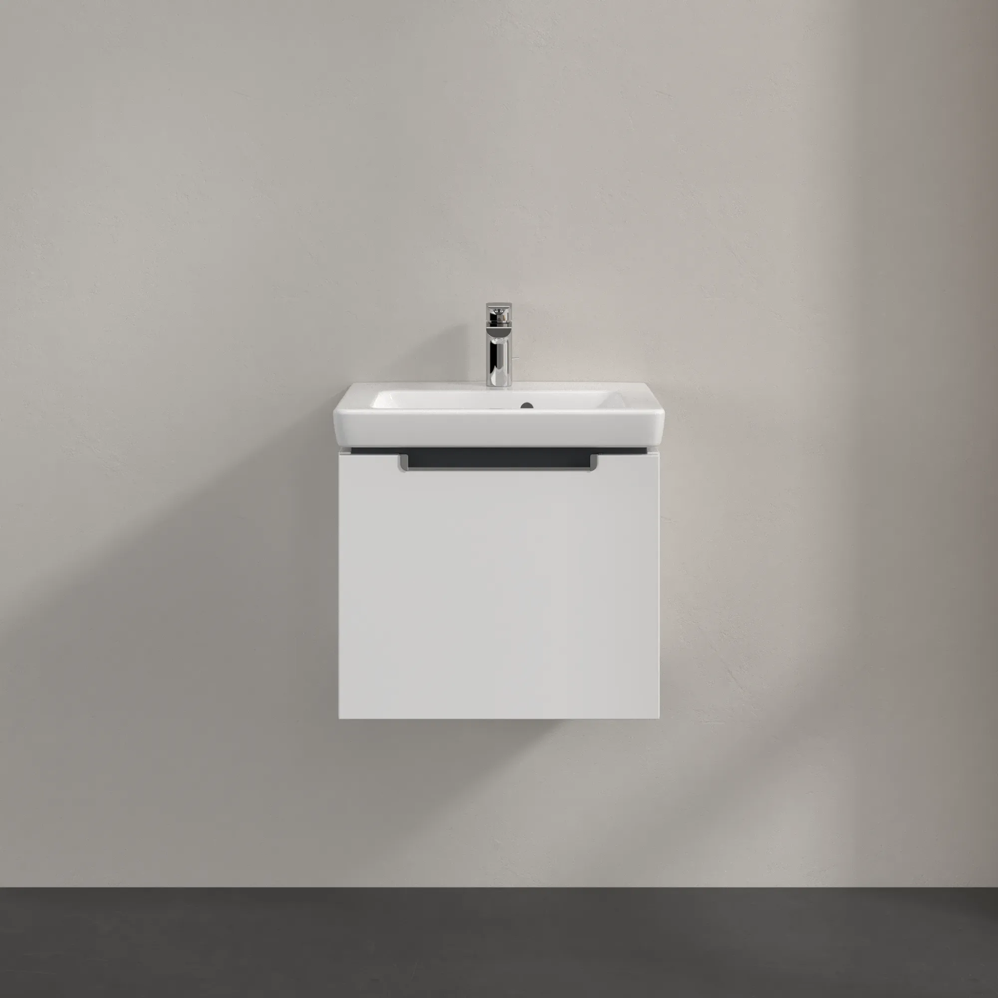 Villeroy & Boch Waschtischunterschrank „Subway 2.0“ 485 × 420 × 379 mm Weiß Matt, für Becken mittig, ohne Beleuchtung Villeroy & Boch Waschtischunterschrank „Subway 2.0“ 485 × 420 × 379 mm Weiß Matt, für Becken mittig, ohne Beleuchtung