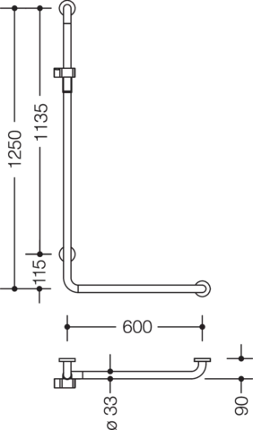 HEWI Haltegriff „Serie 805“