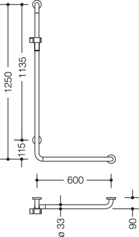 HEWI Haltegriff „Serie 805“ HEWI Haltegriff „Serie 805“