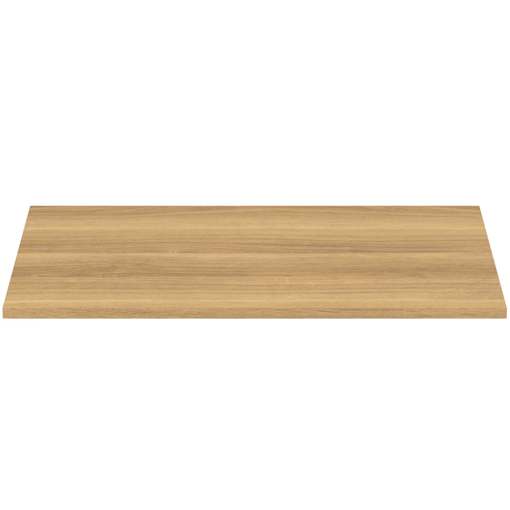 Waschtischplatte i.life B ohne Ausschnitt 802x506x18mm Weiß matt