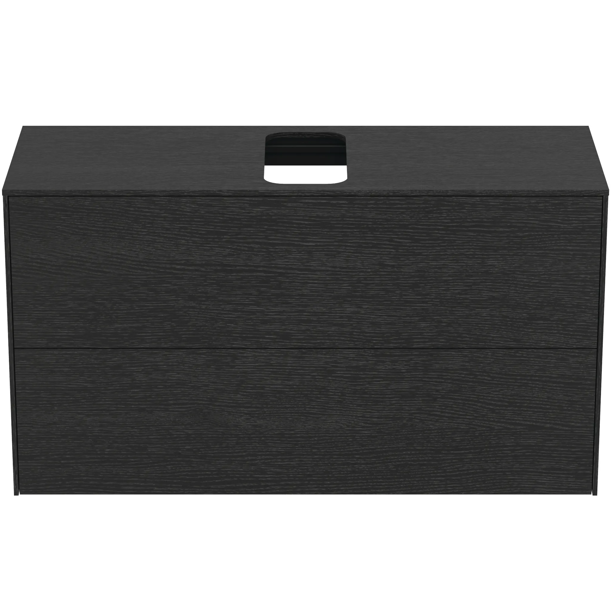 Ideal Standard Waschtischunterschrank „Conca“ 100,2 × 55 × 37,3 cm Eiche geflammt Furnier Ideal Standard Waschtischunterschrank „Conca“ 100,2 × 55 × 37,3 cm Eiche geflammt Furnier