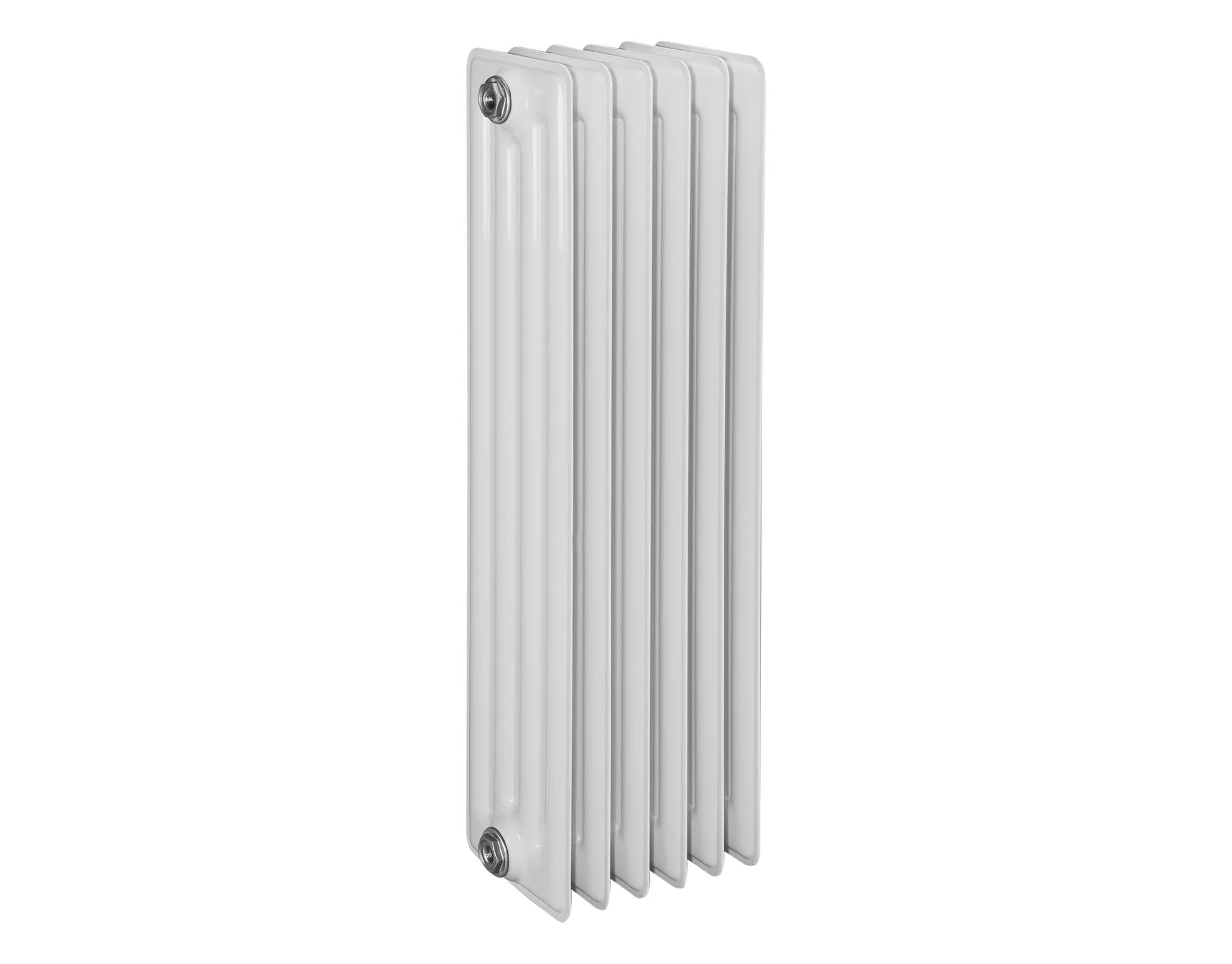 Beispielbild eines Heizkörpers mit 6 Gliedern ASW DIN-Stahlradiator HG-TEC 3 Glieder, Länge 150 mm, Tiefe 220 mm, Höhe 1000 mm, Nabenabstand 900 mm in grundiert