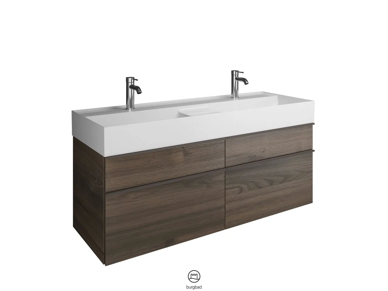burgbad Badmöbelset „Yumo“ in Weiß Hochglanz burgbad Badmöbelset „Yumo“ in Weiß Hochglanz