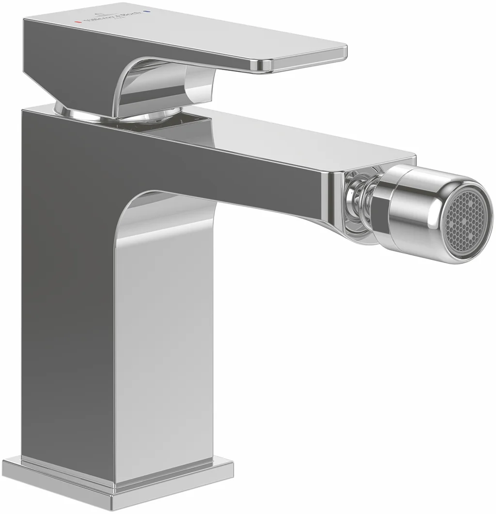 Villeroy & Boch Architectura Square Einhebel-Bidetarmatur TVB125001000, 42 x 139 x 165 mm, Chrom Villeroy & Boch Architectura Square Einhebel-Bidetarmatur TVB125001000, 42 x 139 x 165 mm, Chrom