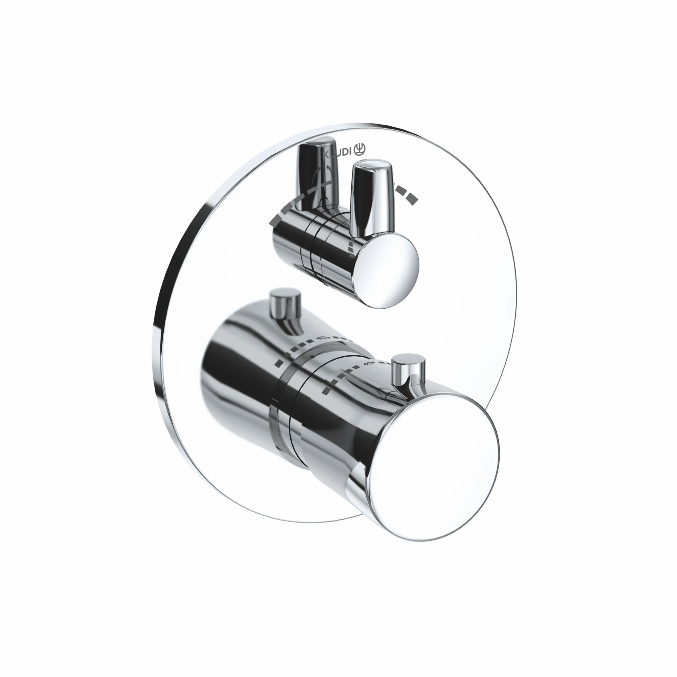 BALANCE UP-THM Feinbau-Set, mit Absperr- und Umstellventil, m. Funktionseinheit für SLIM.BOXX 88022, chrom