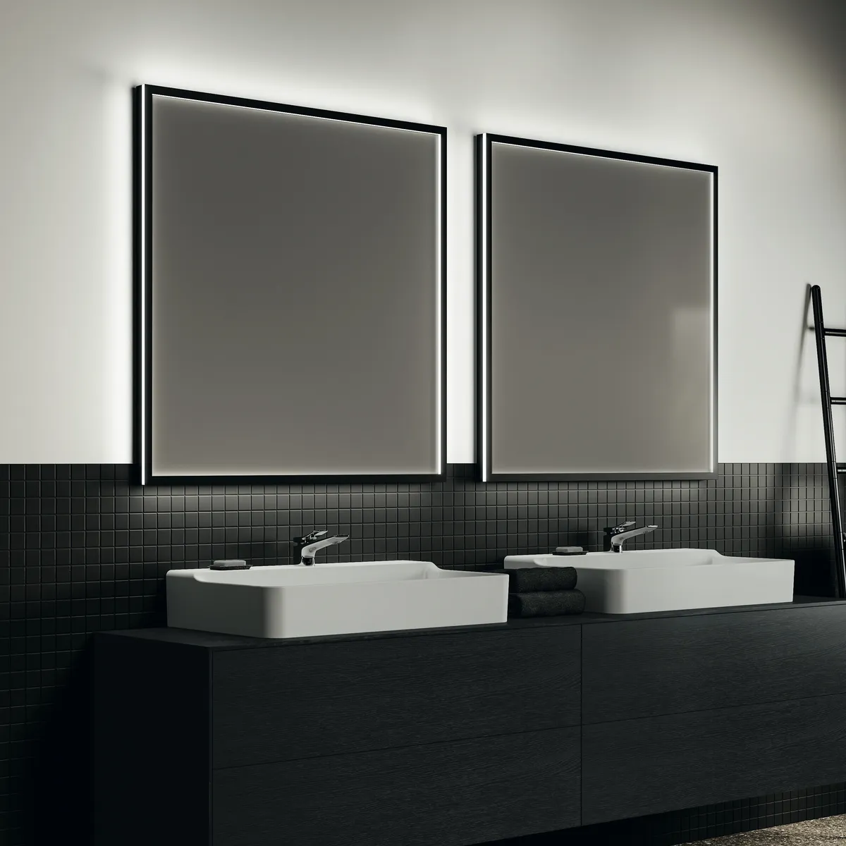 Ideal Standard Spiegel Conca, eckig, 1200x38x1200mm Ideal Standard Spiegel Conca, eckig, 1200x38x1200mm