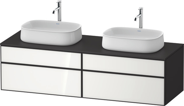 Duravit Waschtischunterschrank wandhängend „Zencha“ 160 × 44,2 × 55 cm